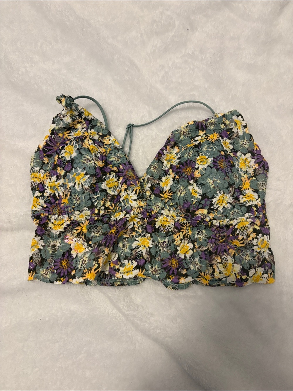 Pink Victoria’s Secret bralette